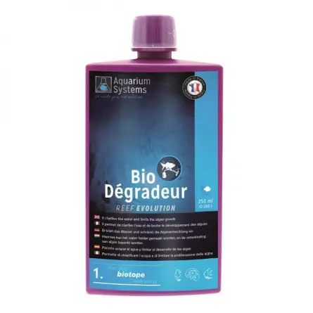 AQUARIUM SYSTEMS - Bio-Degrader 250ml - Acondicionador de agua