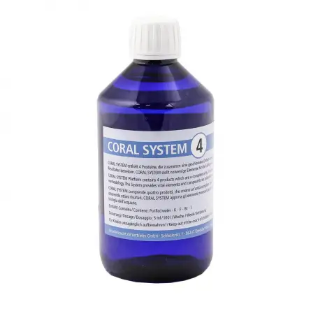 KORALLEN-ZUCHT - Koraal Systeem 4 - 250ml KORALLEN-ZUCHT - Koraal Systeem 4 - 250ml