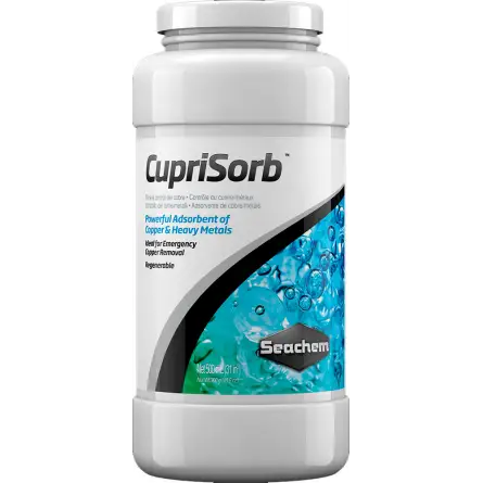 SEACHEM - Cuprisorb 250ml - Absorbent of copper and heavy metals SEACHEM - Cuprisorb 250ml - Absorbent of copper and heavy metals