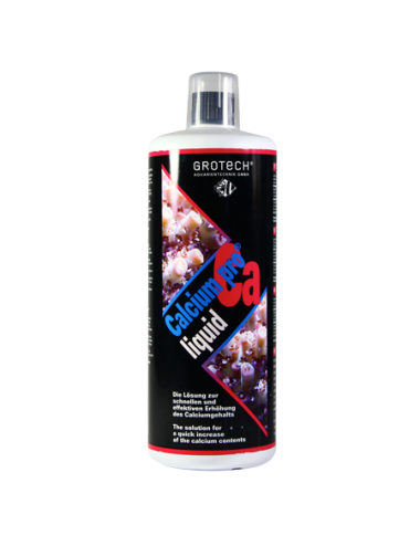 GROTECH – Calcium Pro Liquid – 1000 ml – Konzentriertes Calcium für Meerwasseraquarien