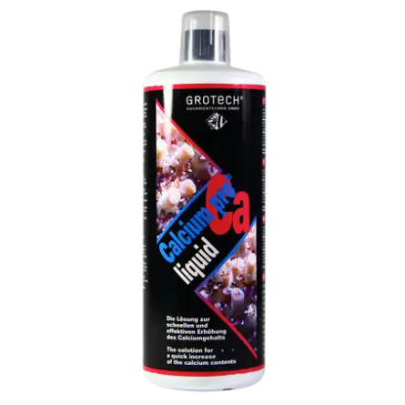 GROTECH - Calcium pro liquid - 1000ml - Calcium concentré pour aquarium marin