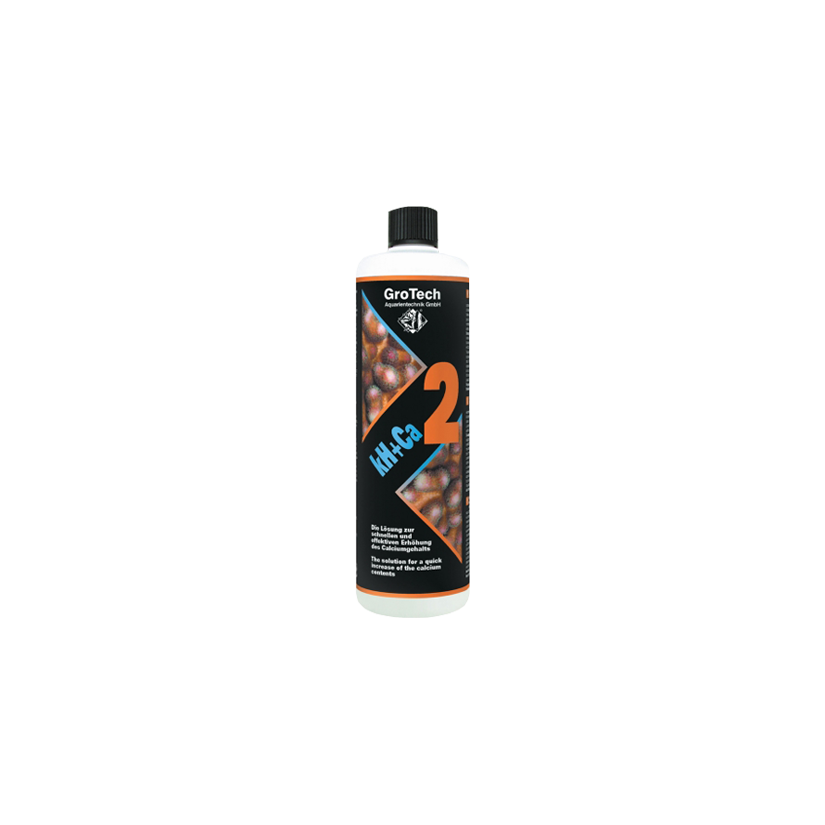 GROTECH - kH+Ca 2 - 1000ml - Calcium concentré pour aquarium marin