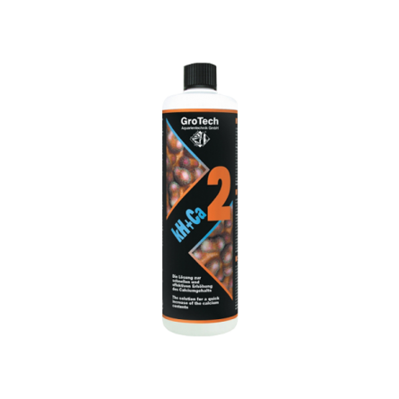GROTECH - kH+Ca 2 - 1000ml - Calcium concentré pour aquarium marin