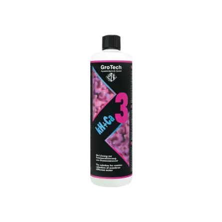 GROTECH - kH+Ca 3 - 1000 ml - Flüssige Lösung zur Remineralisierung von Meerwasser. GROTECH - kH+Ca 3 - 1000 ml - Flüssige Lösung zur Remineralisierung von Meerwasser.