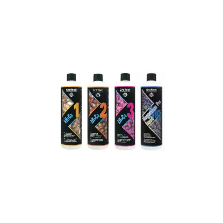 GROTECH - kH + Ca 1, 2, 3 + Magnesium Pro - 1000ml GROTECH - kH + Ca 1, 2, 3 + Magnesium Pro - 1000ml