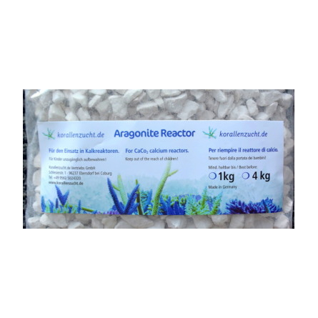 KORALLEN-ZUCHT - Reactor Aragonito - 1kg - Grava coralina para RAC