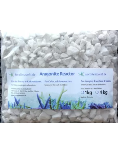 KORALLEN-ZUCHT - Aragonite Reactor - 4kg - Coral gravel for RAC