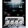 CORAL BOX - Bomba doseadora Wifi de 4 vias WF-04 - Controlável por Smartphone