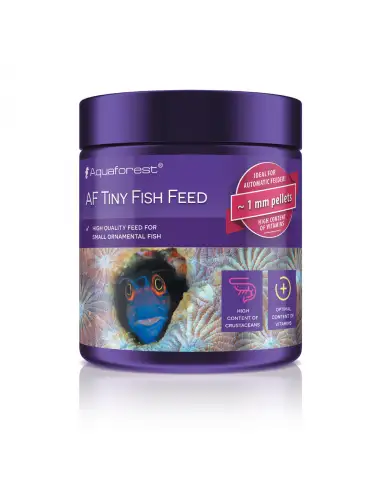 AQUAFOREST - AF Tiny Fish Feed - 120g - Granulaatvoer voor kleine vissen