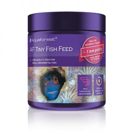 AQUAFOREST - AF Tiny Fish Feed - 120g - Pellet food for small fish AQUAFOREST - AF Tiny Fish Feed - 120g - Pellet food for small fish