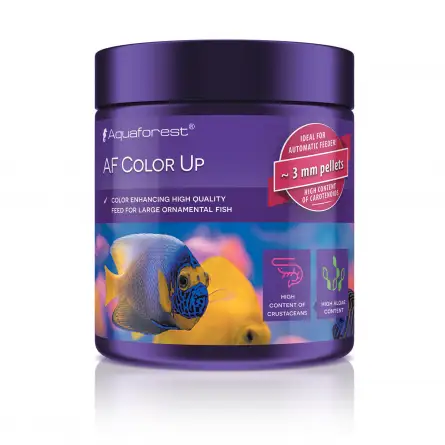 AQUAFOREST - AF Color Up - 120g - Granulatfutter Größe L für Fische AQUAFOREST - AF Color Up - 120g - Granulatfutter Größe L für Fische