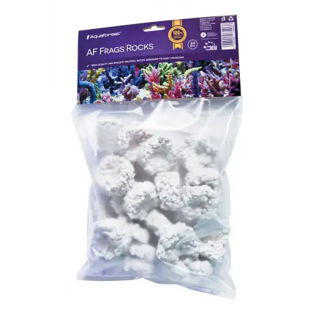 AQUAFOREST - AF Frags Rocks - 24 pcs - Roches pour le bouturage des coraux.