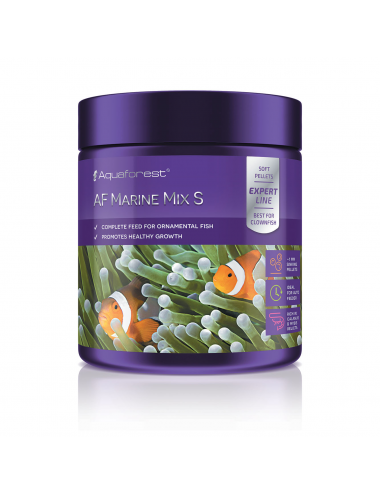 AQUAFOREST - AF Marine Mix S - 120g - Alimento para peces carnívoros