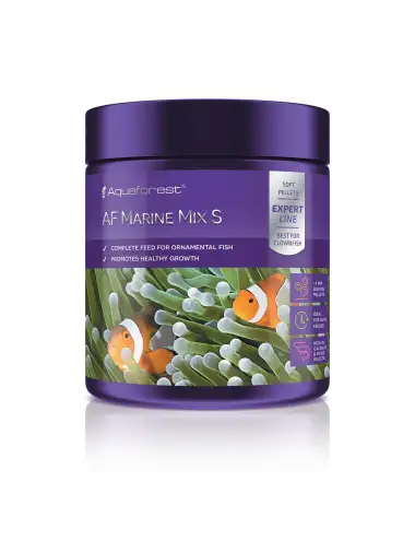 AQUAFOREST - AF Marine Mix S - 120g - Alimento para peixes carnívoros