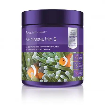 AQUAFOREST - AF Marine Mix S - 120g - Nourriture pour poissons carnivores