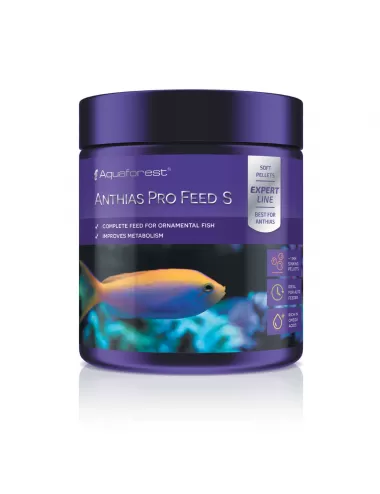 AQUAFOREST - Anthias Pro Feed S - 120g - Pellet food for fish