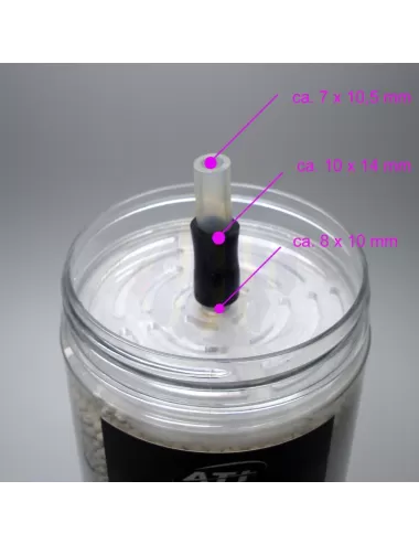 ATI - Carbo Ex Filter + 1000ml de résine - Filtre à CO2 pour écumeur