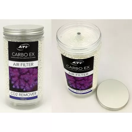 ATI - Carbo Ex Filter + 1000ml de résine - Filtre à CO2 pour écumeur
