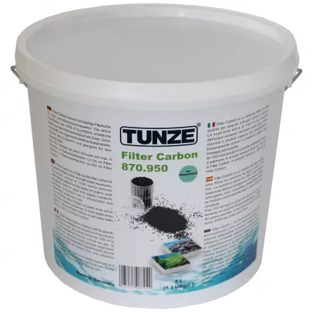 TUNZE - Filter Carbon 0870.950 - 5 Ltr. - Super-active carbon guaranteed phosphate-free