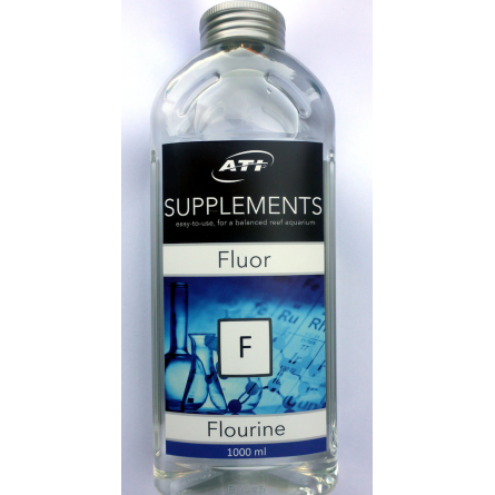 ATI Labs - Fluor - 1000 ml - Complément pour durcir les structures des coraux