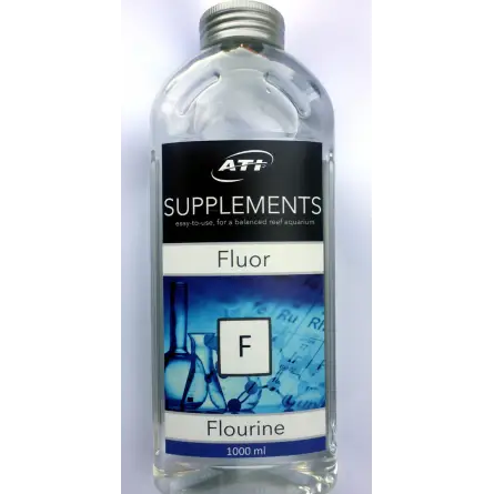 ATI Labs - Fluor - 1000 ml - Complément pour durcir les structures des coraux