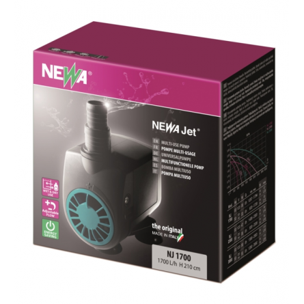 AQUARIUM SYSTEMS - Newa NewJet NJ 1700 - Pompe universelle avec débit réglable AQUARIUM SYSTEMS - Newa NewJet NJ 1700 - Pompe universelle avec débit réglable