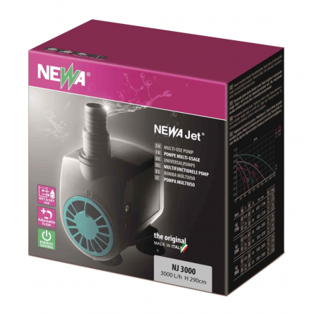 AKVARIJSKI SISTEMI - Newa NewJet NJ 3000 - Univerzalna črpalka z nastavljivim pretokom od 1200 do 3000 L/h AKVARIJSKI SISTEMI - Newa NewJet NJ 3000 - Univerzalna črpalka z nastavljivim pretokom od 1200 do 3000 L/h