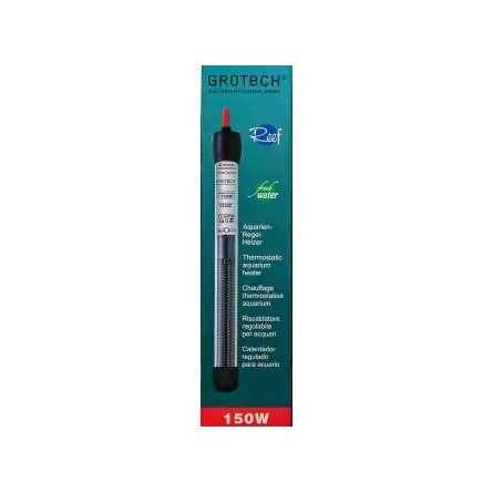 GROTECH – 150-W-Heizung mit Thermostat für Aquarien GROTECH – 150-W-Heizung mit Thermostat für Aquarien