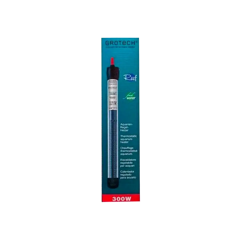 GROTECH - Chauffage 300W avec thermostat pour aquarium