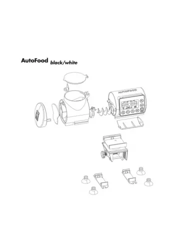 JBL - AutoFood BLACK - Automatic food dispenser