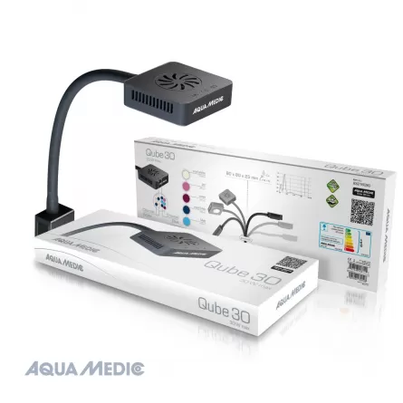 AQUA-MEDIC - Qube 30 - Faretto LED per acquari marini