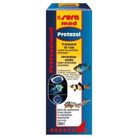 SERA - sera med Professional Protazol - 100ml - Traitements pour poissons SERA - sera med Professional Protazol - 100ml - Traitements pour poissons