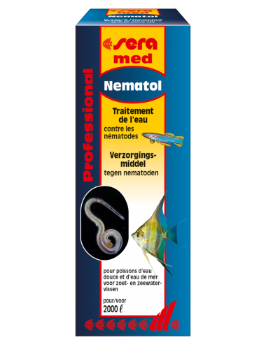SERA - sera med Professional Nematol - 50ml - Traitements pour poissons
