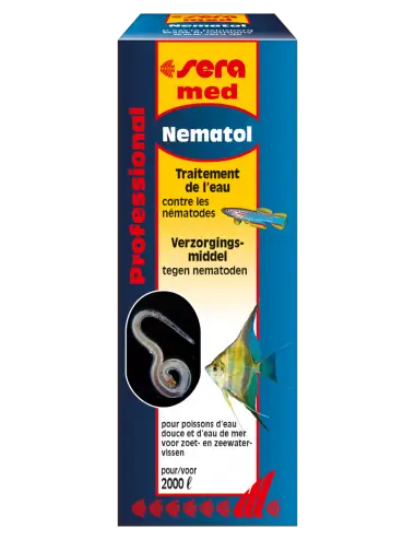 SERA - sera med Professional Nematol - 50ml - Tratamientos para peces