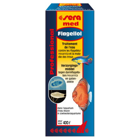 SERA - sera med Professional Flagellol - 10ml - Tratamentos de peixes SERA - sera med Professional Flagellol - 10ml - Tratamentos de peixes