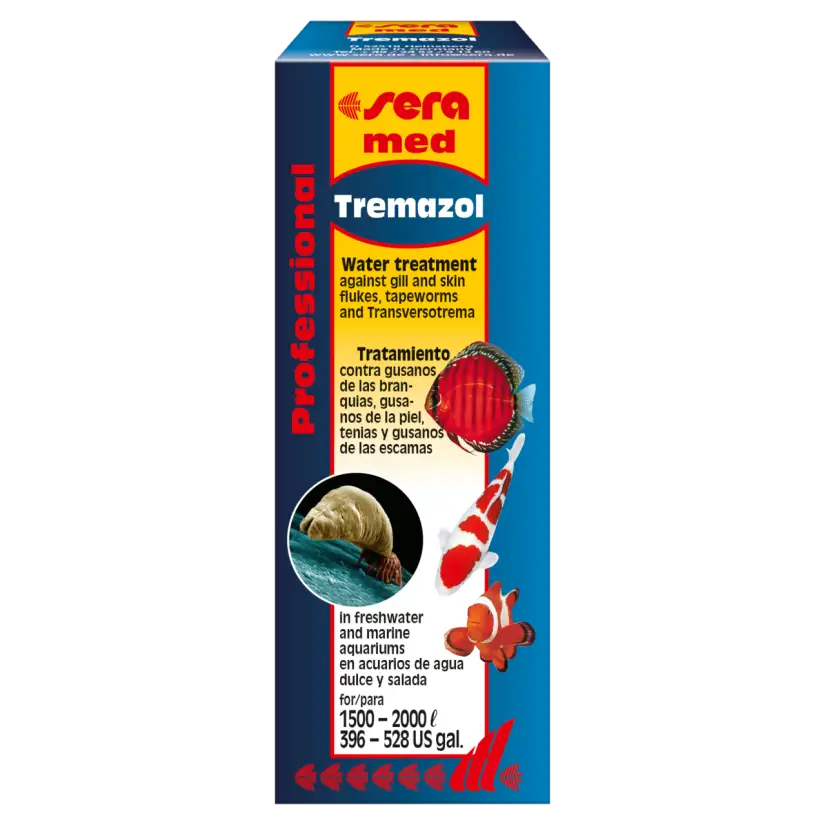 SERA - sera med Professional Tremazol - 100ml - Behandlungen für Fische