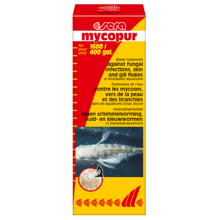 SERA - Mycopur - 100ml - Tratamentos para peixes SERA - Mycopur - 100ml - Tratamentos para peixes