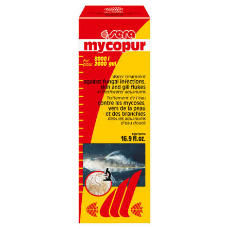 SERA - Mycopur - 500ml - Tratamentos para peixes SERA - Mycopur - 500ml - Tratamentos para peixes