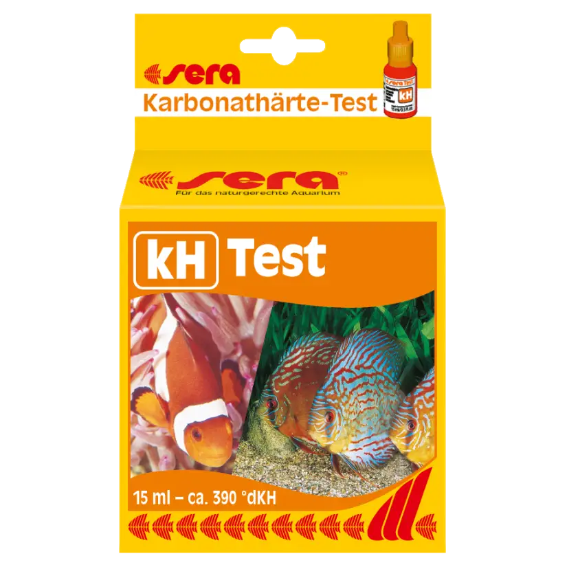SERA - Test Kh - Pour déterminer facilement la dureté carbonatée