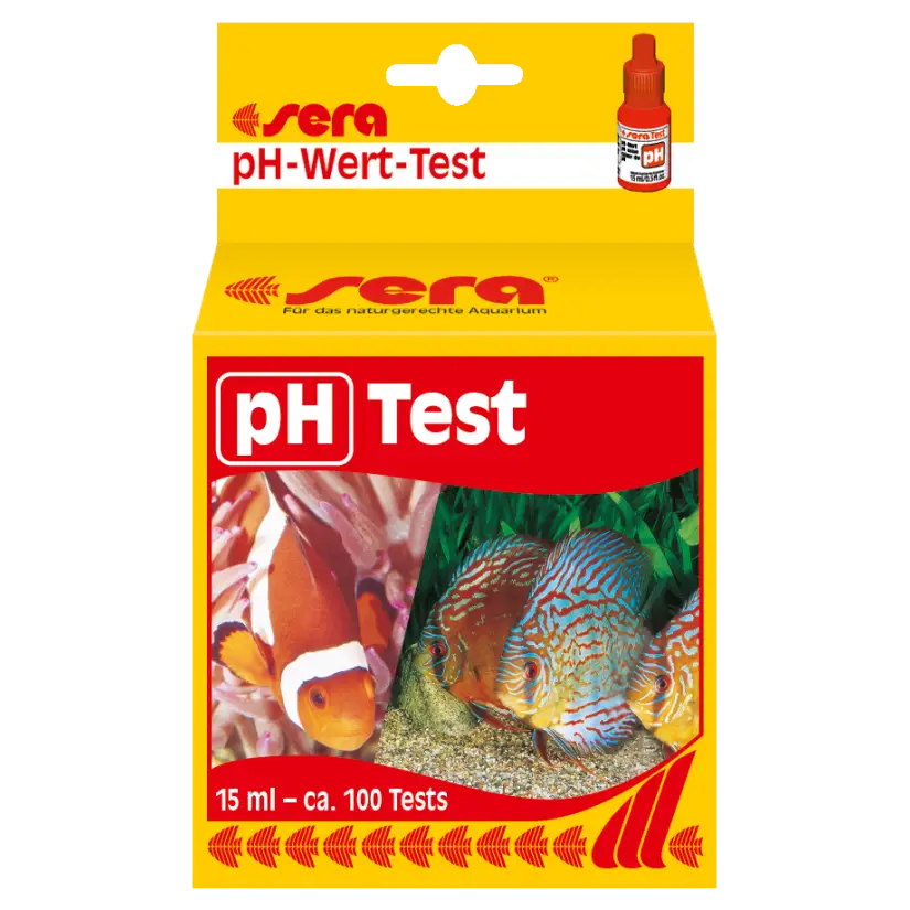 SERA - Test Ph - Pour déterminer facilement le ph de l'eau