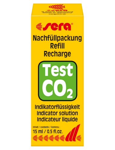 SERA - CO2-test - Vloeistofindicator bijvullen