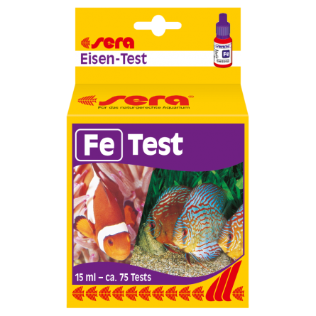 SERA - Iron Test - Análisis de hierro en el acuario SERA - Iron Test - Análisis de hierro en el acuario