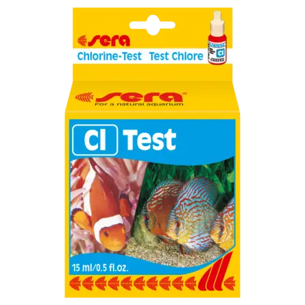 SERA - Test Cl  - Analyse du chlore en aquarium