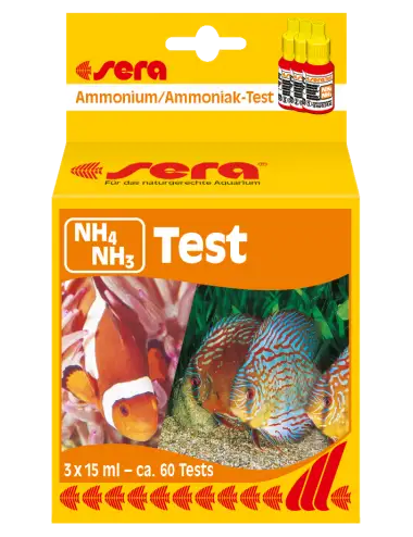 SERA - NH4/NH3 Test - Analisi del cloro negli acquari