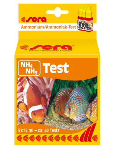 SERA - NH4/NH3-Test - Chloranalyse im Aquarium