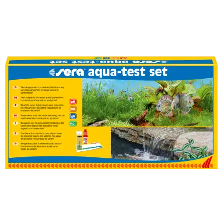 SERA - Aqua-testset - Kit met de belangrijkste aquariumtests SERA - Aqua-testset - Kit met de belangrijkste aquariumtests