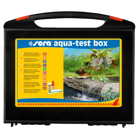 SERA - Aqua-test Box (+ cuivre) - Mallette de tests complète