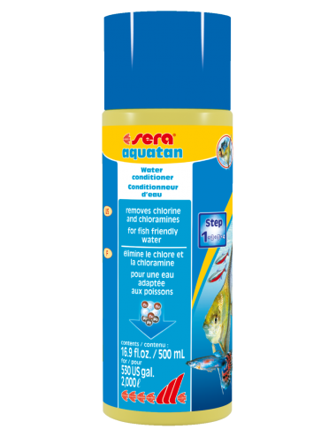 SERA - Aquatan 50ml - Acondicionador de agua