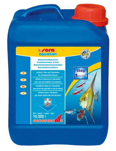 SERA - Aquatan 2.5l - Conditionneur d'eau