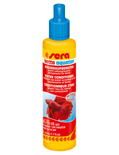 SERA - Aquatan Betta 50ml - Conditionneur d'eau pour Bettas